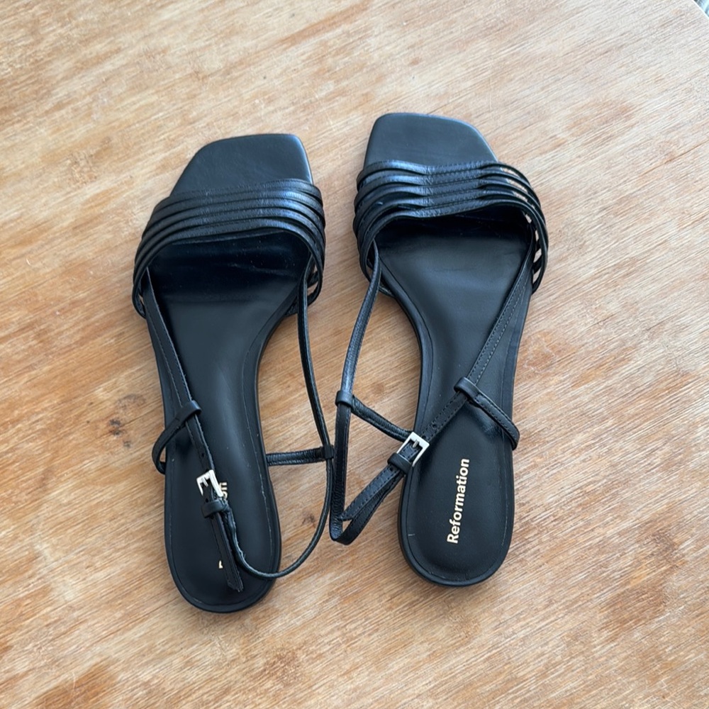 Millie Lattice Flat Sandal